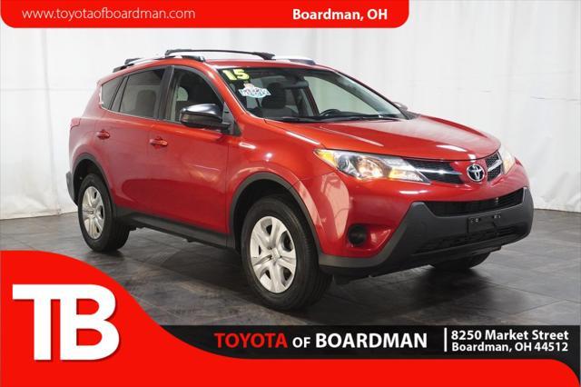 used 2015 Toyota RAV4 car, priced at $14,990