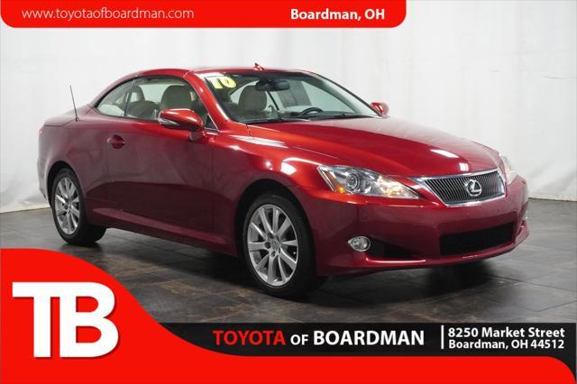 used 2010 Lexus IS 250C car, priced at $19,990