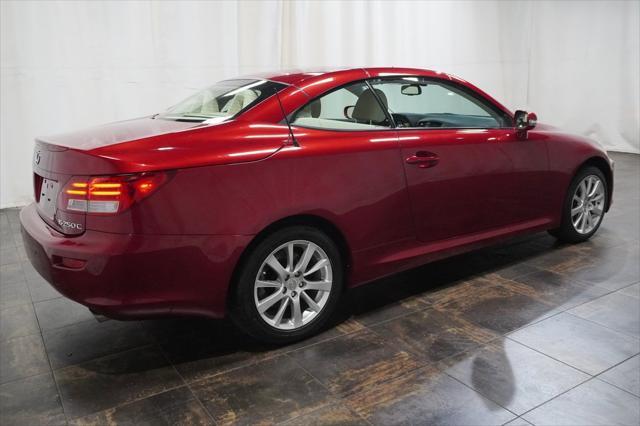 used 2010 Lexus IS 250C car, priced at $19,990