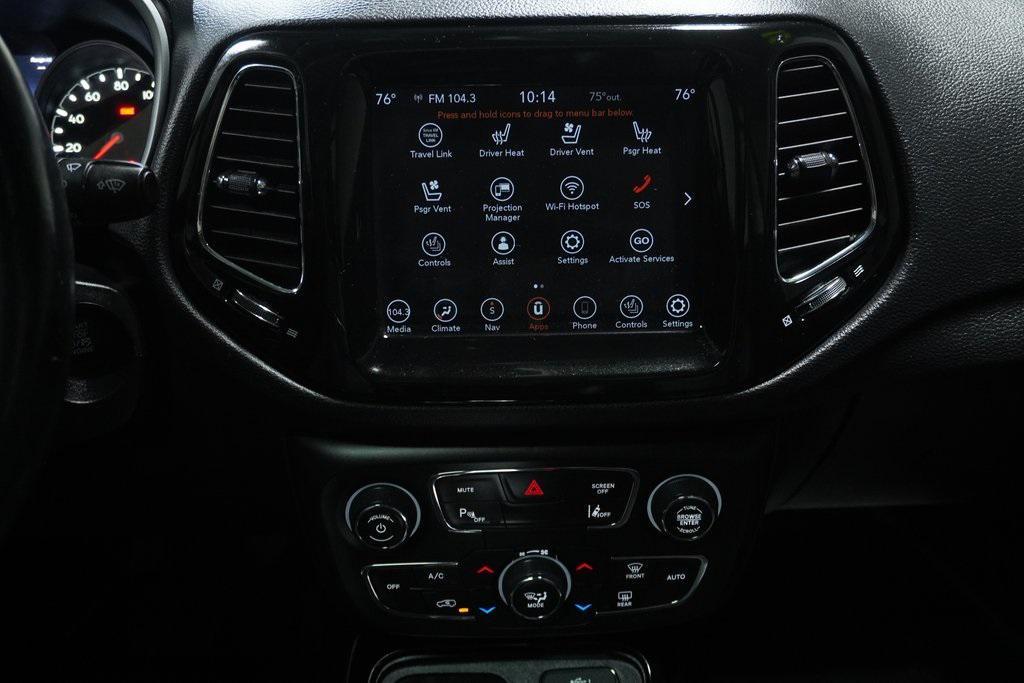 used 2021 Jeep Compass car, priced at $17,990