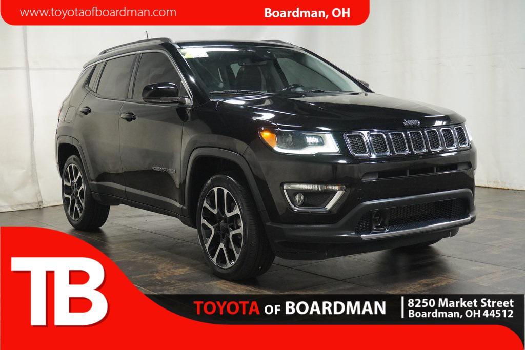 used 2021 Jeep Compass car, priced at $17,990