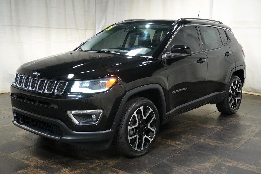 used 2021 Jeep Compass car, priced at $17,990