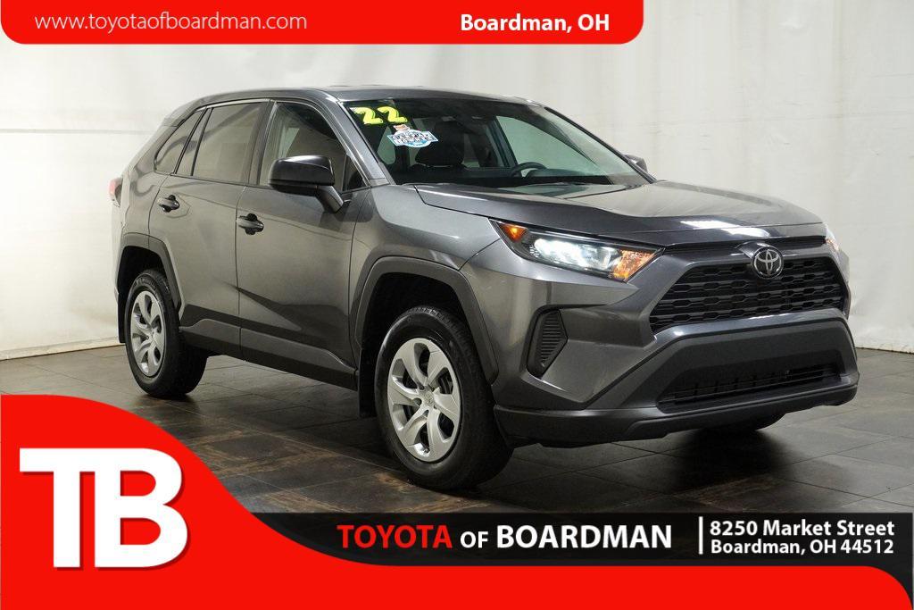 used 2022 Toyota RAV4 car, priced at $28,550