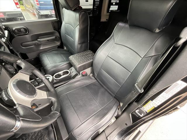 used 2010 Jeep Wrangler Unlimited car, priced at $19,973