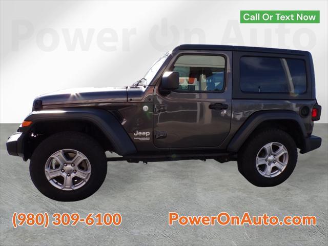 used 2020 Jeep Wrangler car, priced at $24,998
