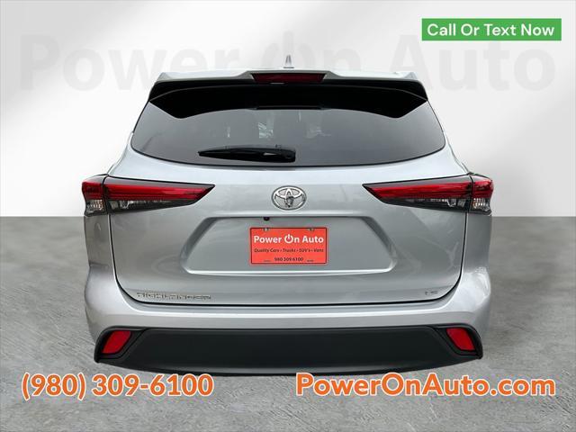 used 2021 Toyota Highlander car, priced at $21,972