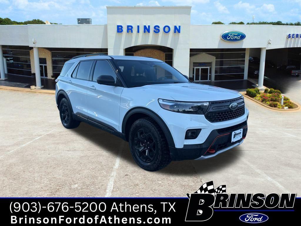 used 2022 Ford Explorer car, priced at $28,469