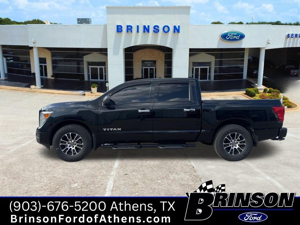 used 2021 Nissan Titan car, priced at $25,916
