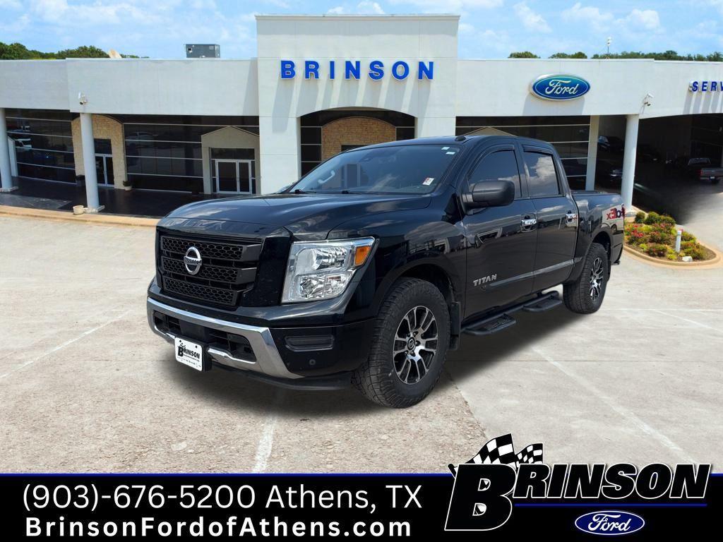 used 2021 Nissan Titan car, priced at $25,916