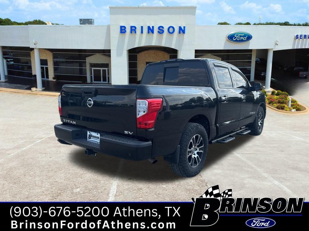 used 2021 Nissan Titan car, priced at $25,916