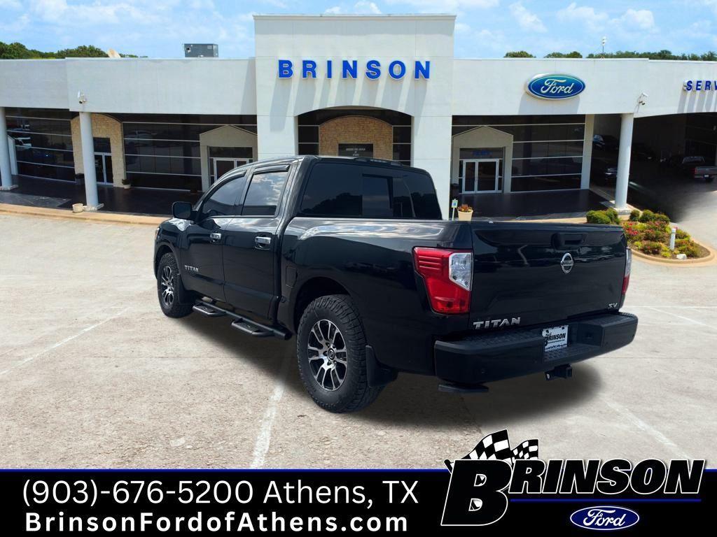 used 2021 Nissan Titan car, priced at $25,916