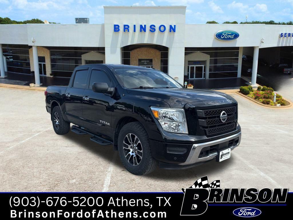 used 2021 Nissan Titan car, priced at $25,916