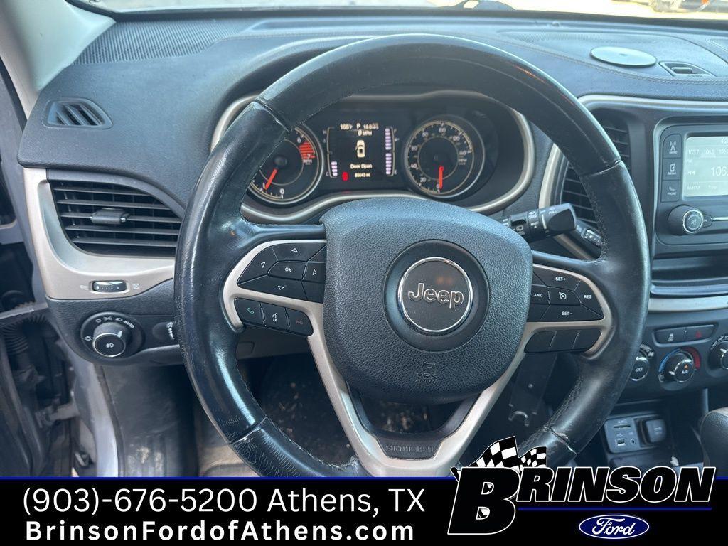 used 2018 Jeep Cherokee car, priced at $13,881