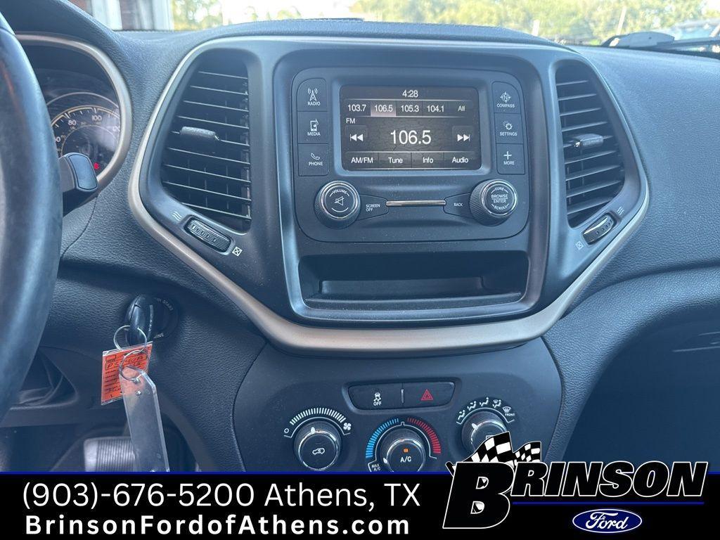 used 2018 Jeep Cherokee car, priced at $13,881