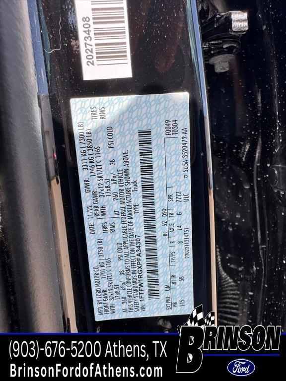 used 2023 Ford F-150 car, priced at $71,981