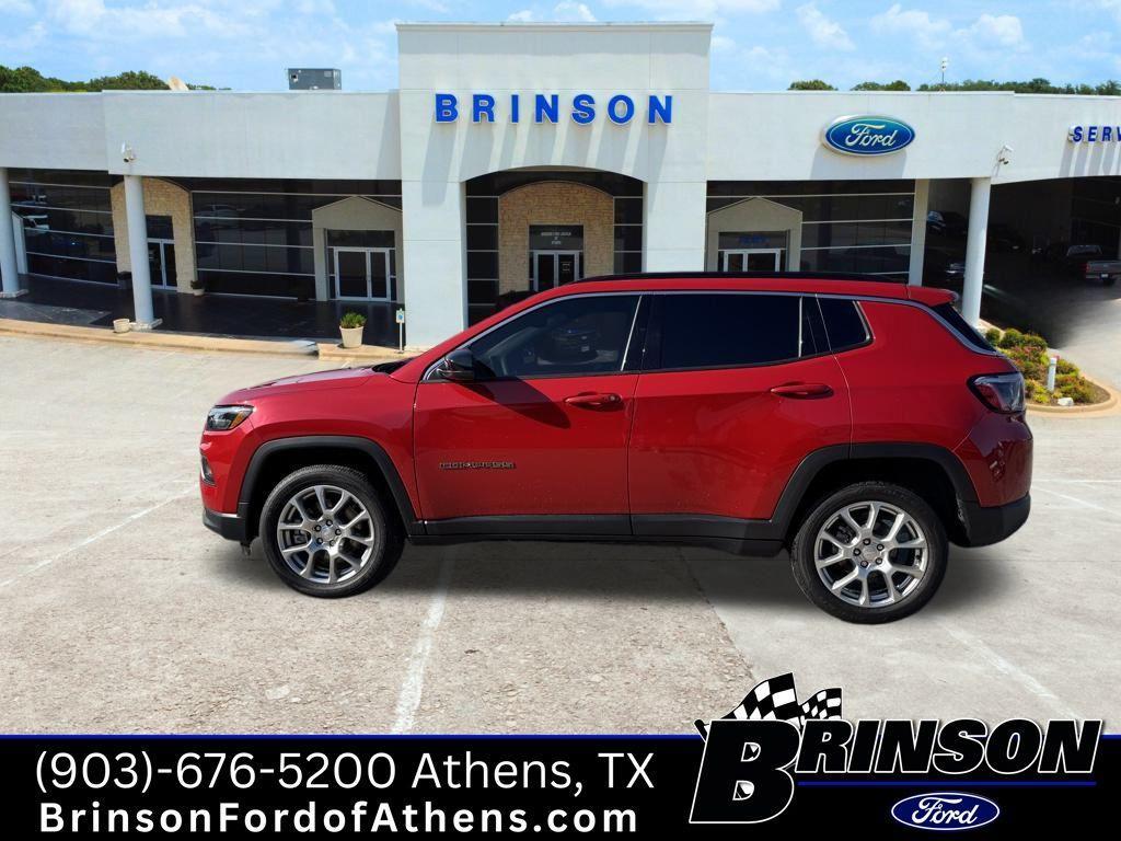 used 2023 Jeep Compass car, priced at $21,524