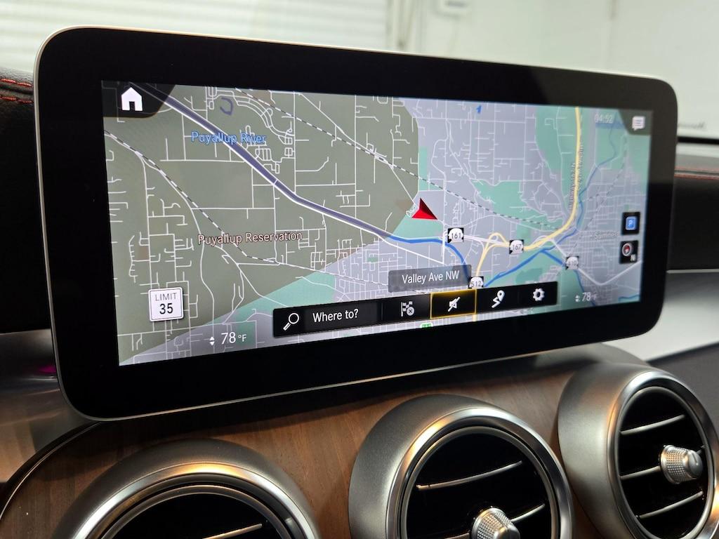 used 2022 Mercedes-Benz AMG GLC 43 car, priced at $38,998
