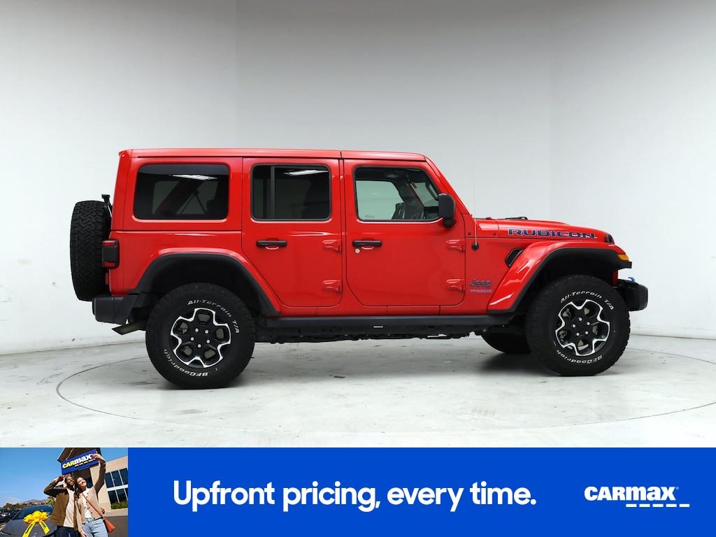 used 2022 Jeep Wrangler Unlimited 4xe car, priced at $36,998