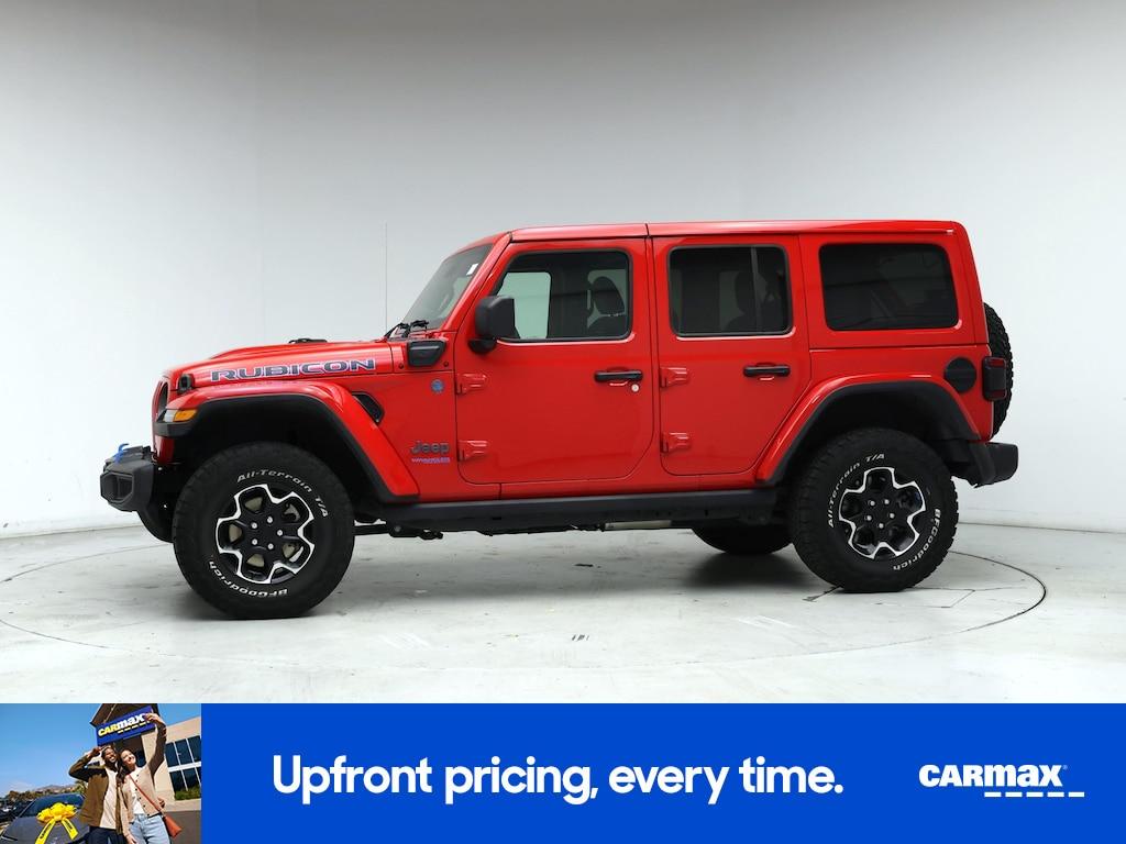 used 2022 Jeep Wrangler Unlimited 4xe car, priced at $36,998