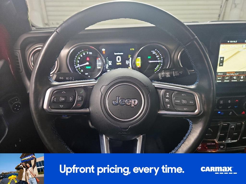 used 2022 Jeep Wrangler Unlimited 4xe car, priced at $36,998