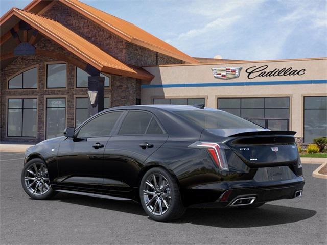 new 2025 Cadillac CT4 car, priced at $49,240