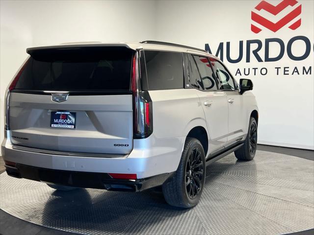 used 2023 Cadillac Escalade car, priced at $89,745
