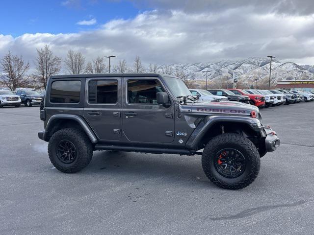 used 2021 Jeep Wrangler Unlimited car, priced at $38,755