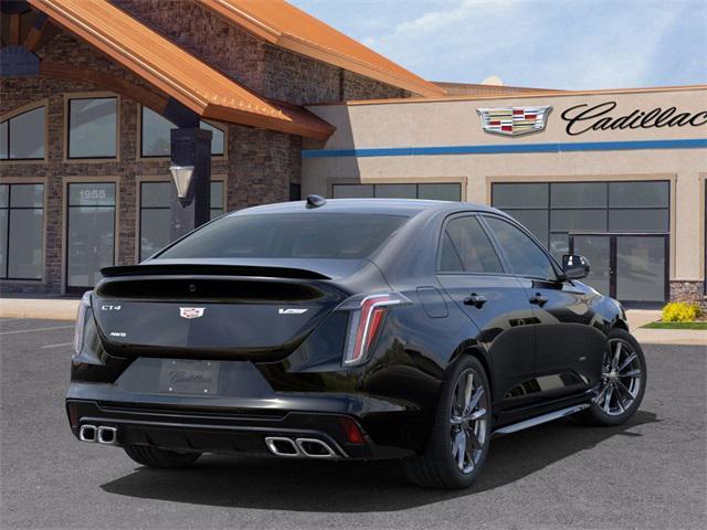 new 2025 Cadillac CT4-V car, priced at $54,135