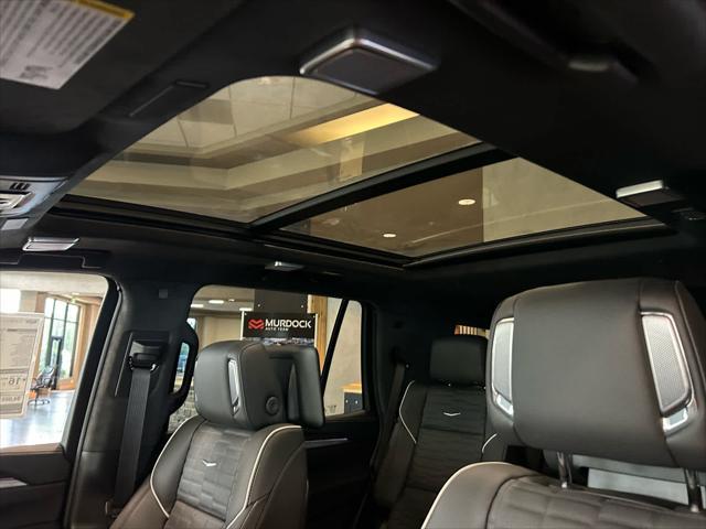 new 2025 Cadillac Escalade car, priced at $125,620
