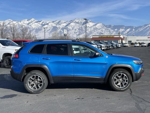 used 2021 Jeep Cherokee car, priced at $26,802