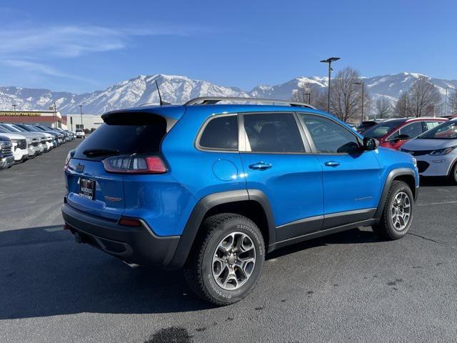 used 2021 Jeep Cherokee car, priced at $26,802