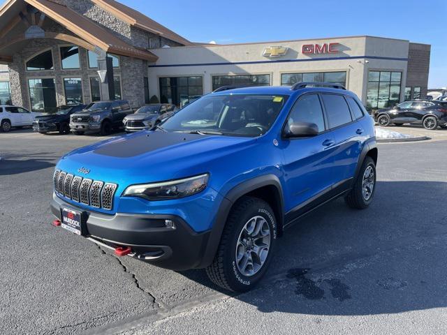 used 2021 Jeep Cherokee car, priced at $26,802