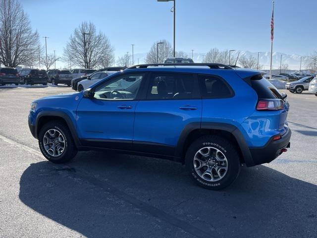 used 2021 Jeep Cherokee car, priced at $26,802