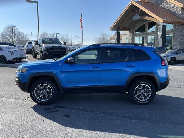 used 2021 Jeep Cherokee car, priced at $26,802