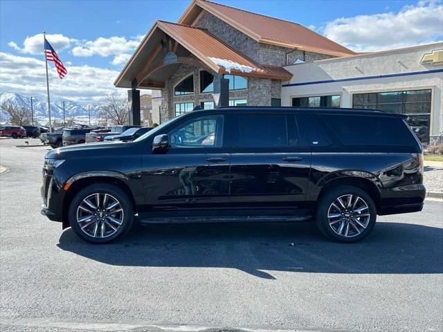 used 2023 Cadillac Escalade ESV car, priced at $74,995