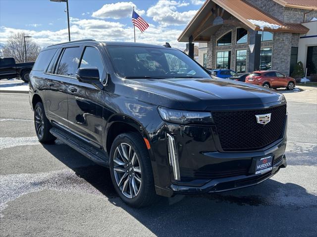 used 2023 Cadillac Escalade ESV car, priced at $73,955