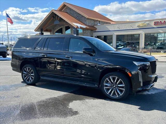 used 2023 Cadillac Escalade ESV car, priced at $74,995