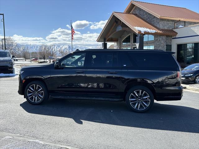 used 2023 Cadillac Escalade ESV car, priced at $73,955