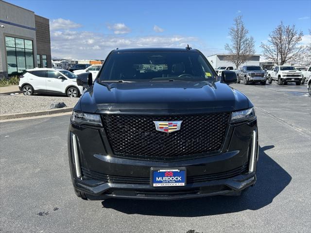 used 2023 Cadillac Escalade ESV car, priced at $73,955