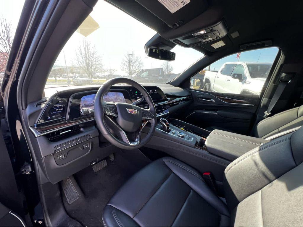 used 2024 Cadillac Escalade ESV car, priced at $73,995
