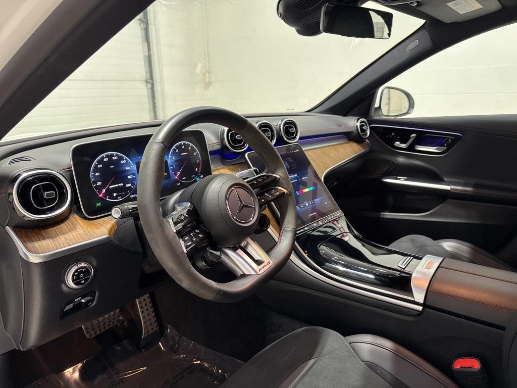 used 2023 Mercedes-Benz AMG C 43 car, priced at $44,850