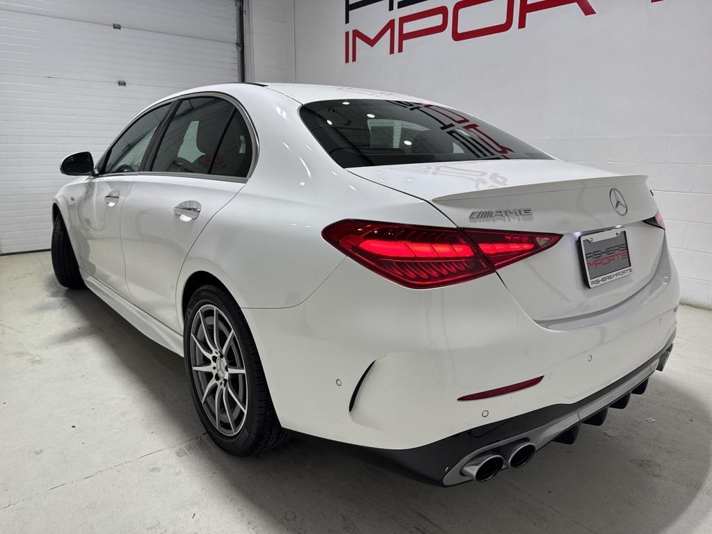 used 2023 Mercedes-Benz AMG C 43 car, priced at $44,850