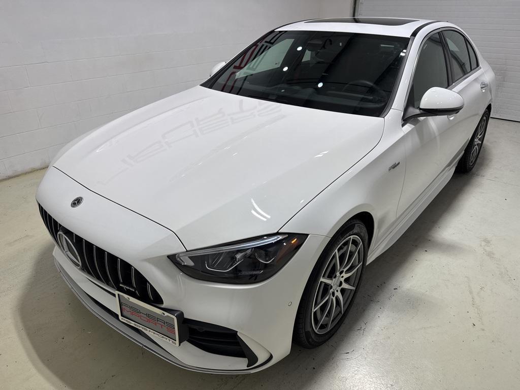 used 2023 Mercedes-Benz AMG C 43 car, priced at $44,850