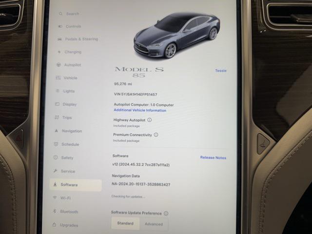 used 2014 Tesla Model S car, priced at $15,395