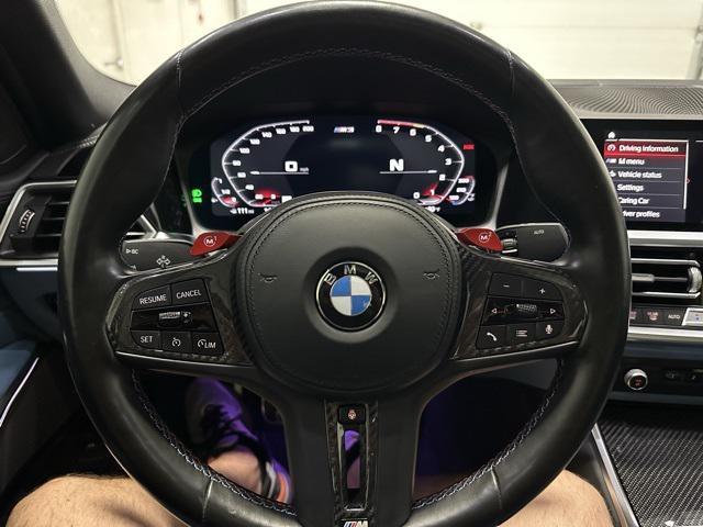 used 2022 BMW M3 car, priced at $71,850