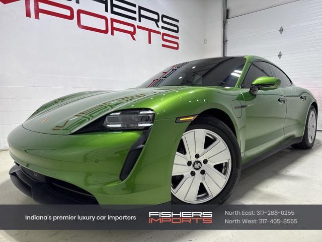 used 2022 Porsche Taycan car, priced at $58,000