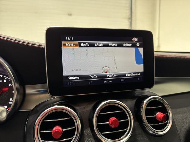 used 2017 Mercedes-Benz AMG GLC 43 car, priced at $22,500