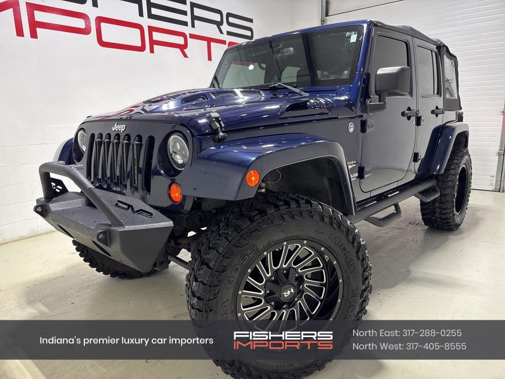used 2013 Jeep Wrangler Unlimited car, priced at $14,950