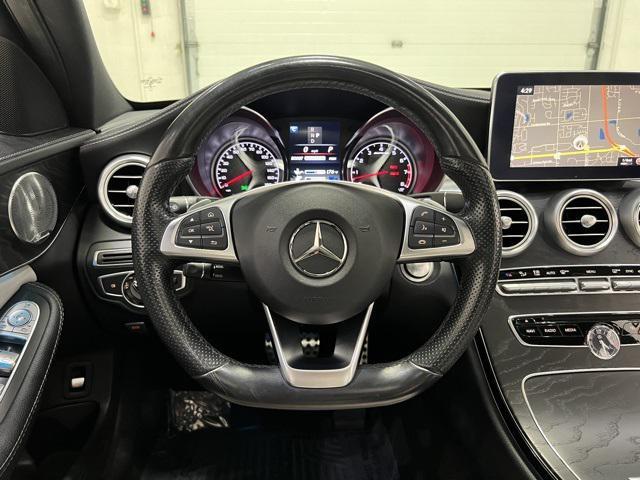 used 2017 Mercedes-Benz AMG C 43 car, priced at $26,830