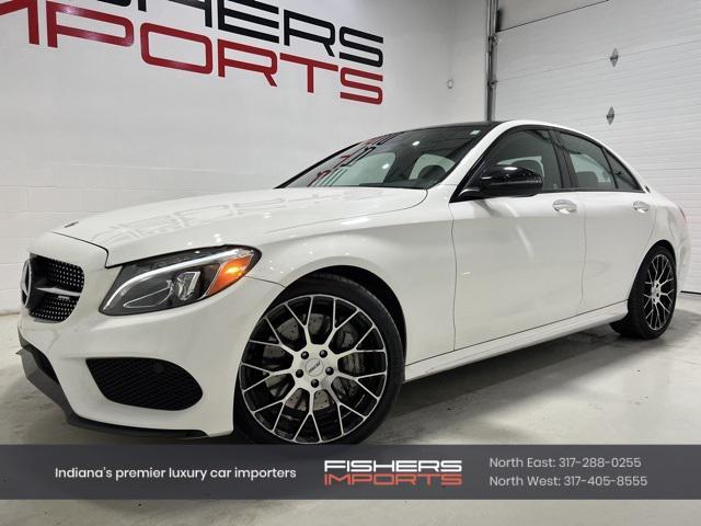 used 2017 Mercedes-Benz AMG C 43 car, priced at $26,840